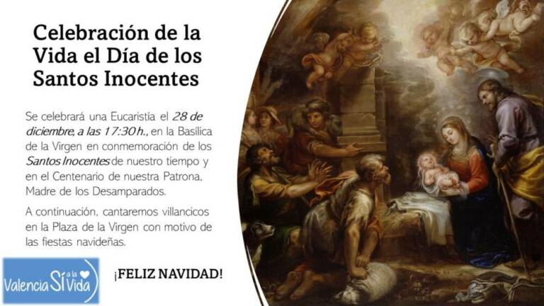 Celebración del Don de la Vida el Día de los Santos Inocentes