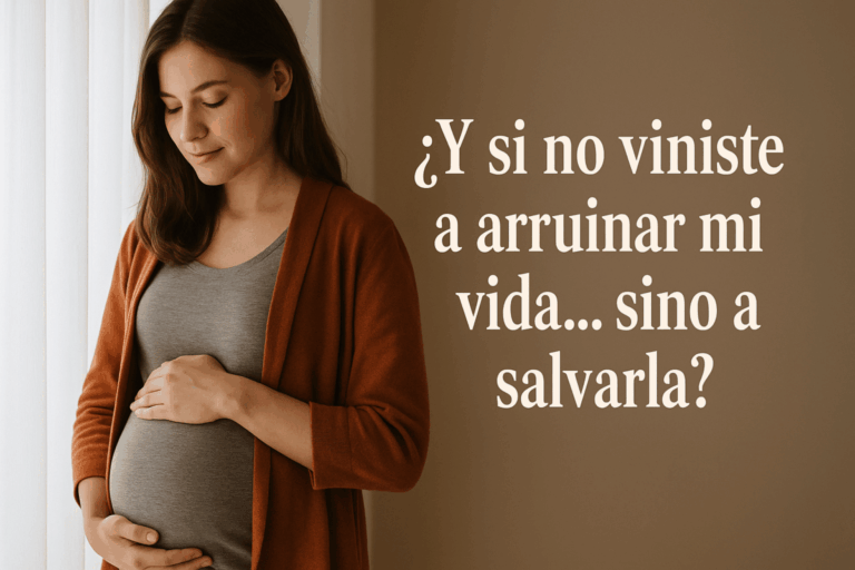 embarazo inesperado se convierte en salvacion