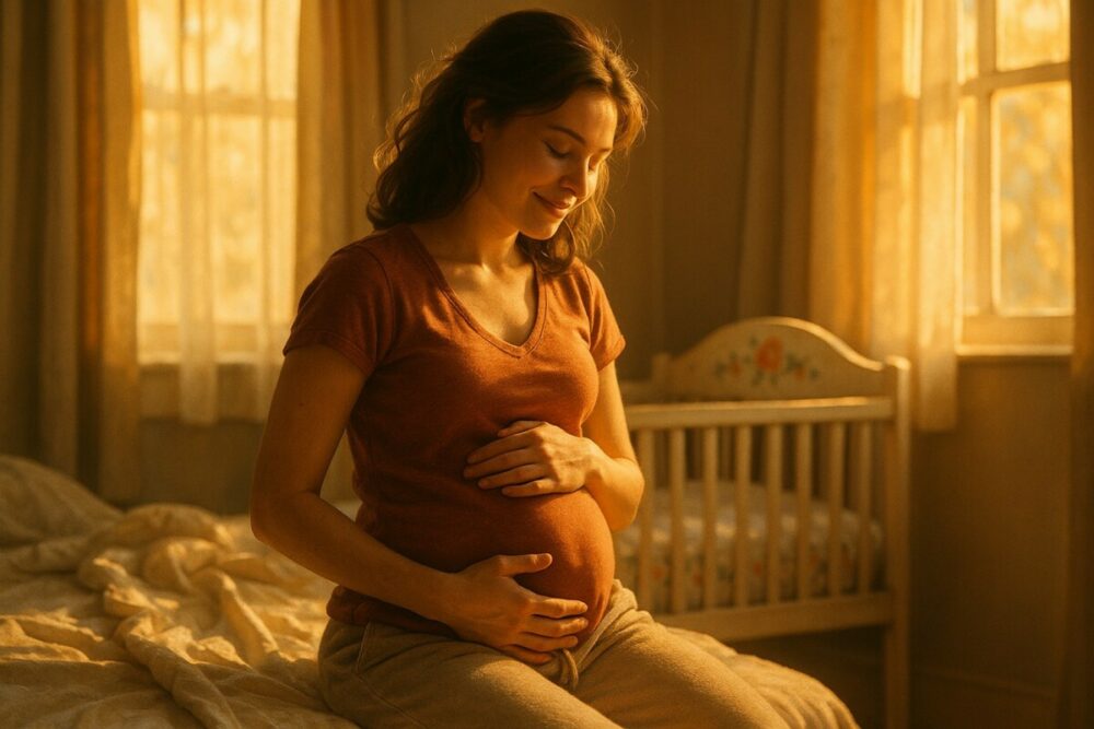 madre con esperanza
