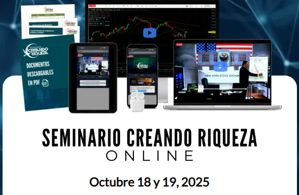 Seminario Creando Riqueza Online – 18 y 19 de octubre de 2025